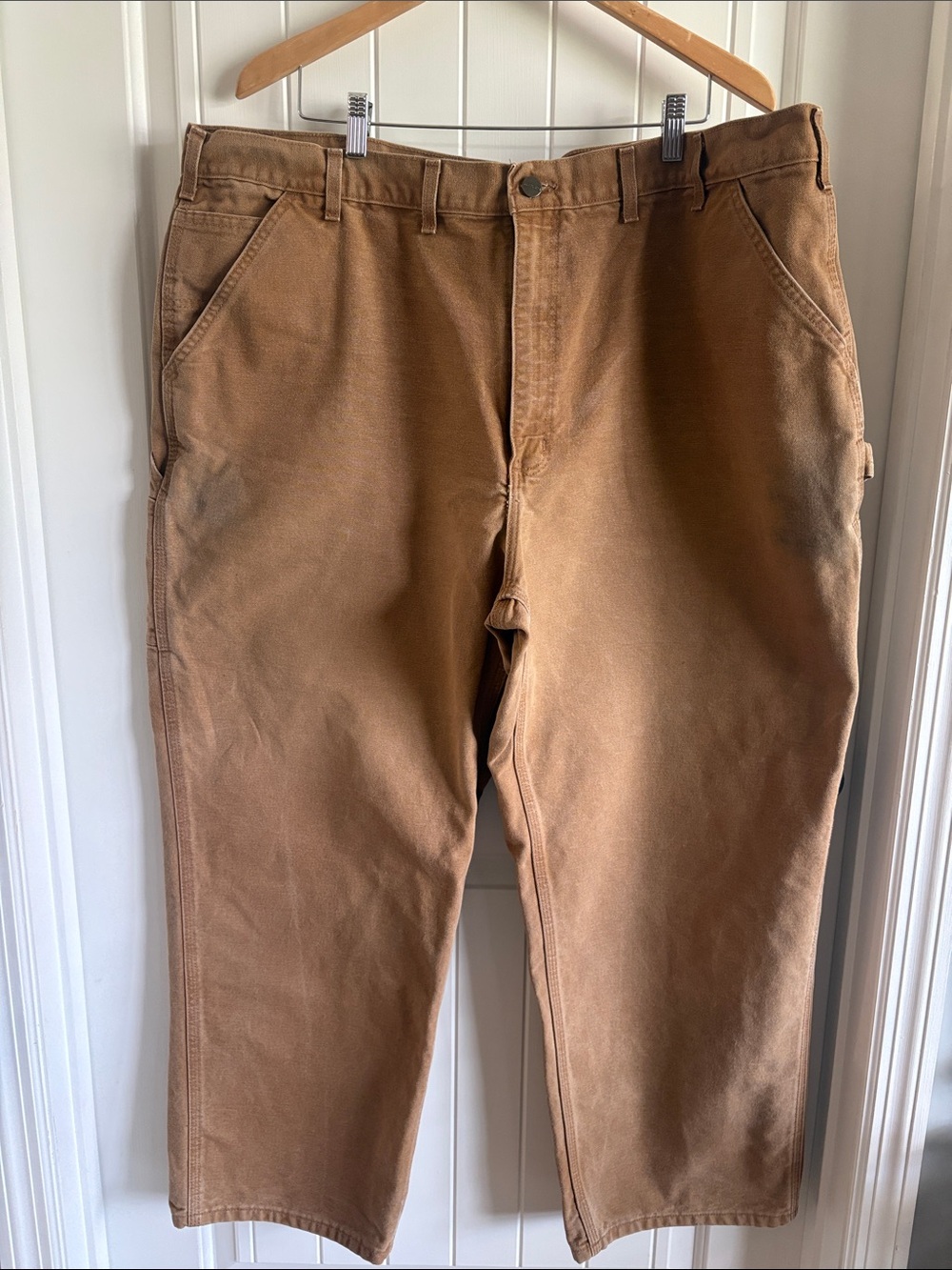 Carhartt Men's Tan Cargo Pants 46x30